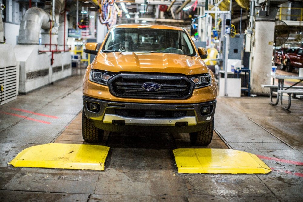Ford Ranger Production Underway