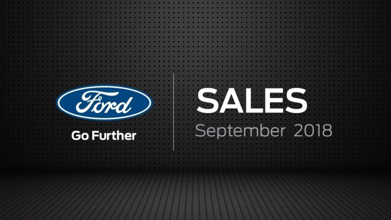 Ford Canada Sales September 2018