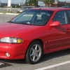 Nissan Sentra SE-R red