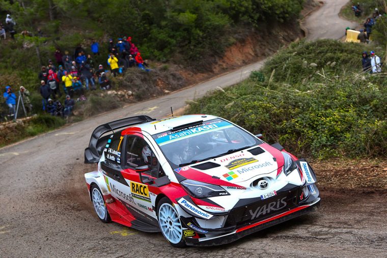 Toyota Yaris WRC #7 at Rally de Espana