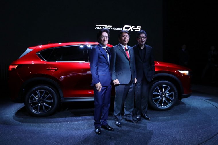 Mazda Press Conference At LA Auto Show