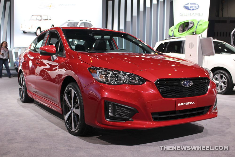 red 2018 Subaru Impreza