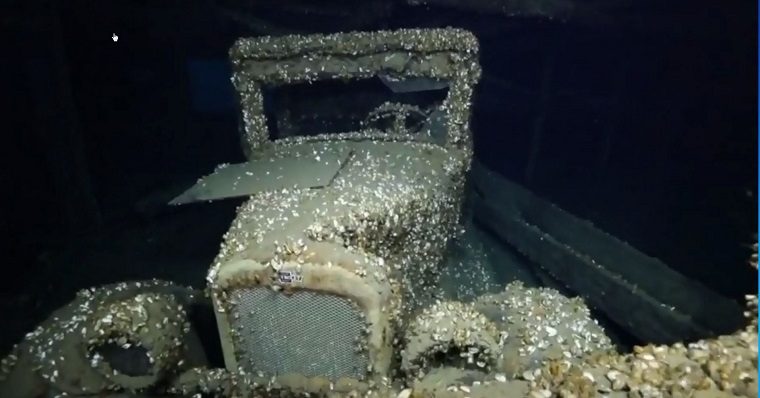 1927 Chevrolet Coupe shipwreck