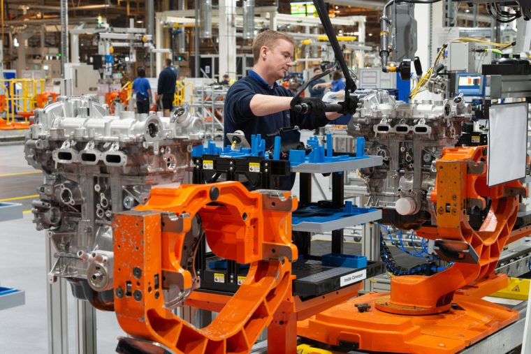 Ford Bridgend Engine Plant new EcoBoost three-cylinder