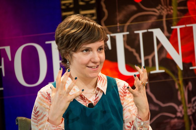 Lena Dunham on Fortune's Most Powerful Women 2012