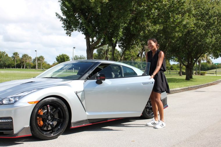 Naomi Osaka + Nissan GT-R