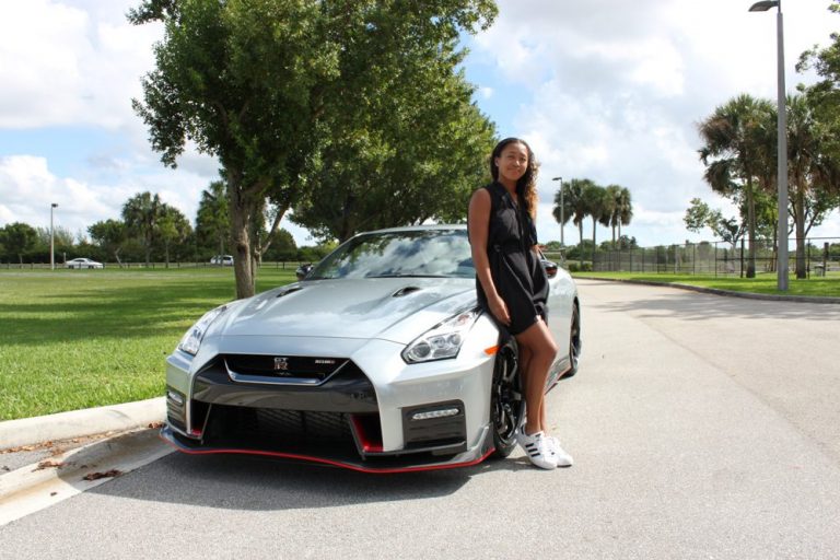 Naomi Osaka + Nissan GT-R