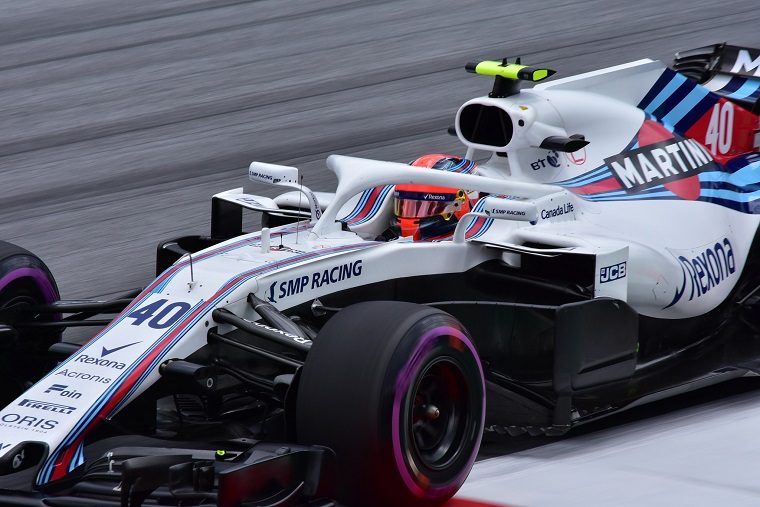 Robert Kubica during 2018 Austria FP1