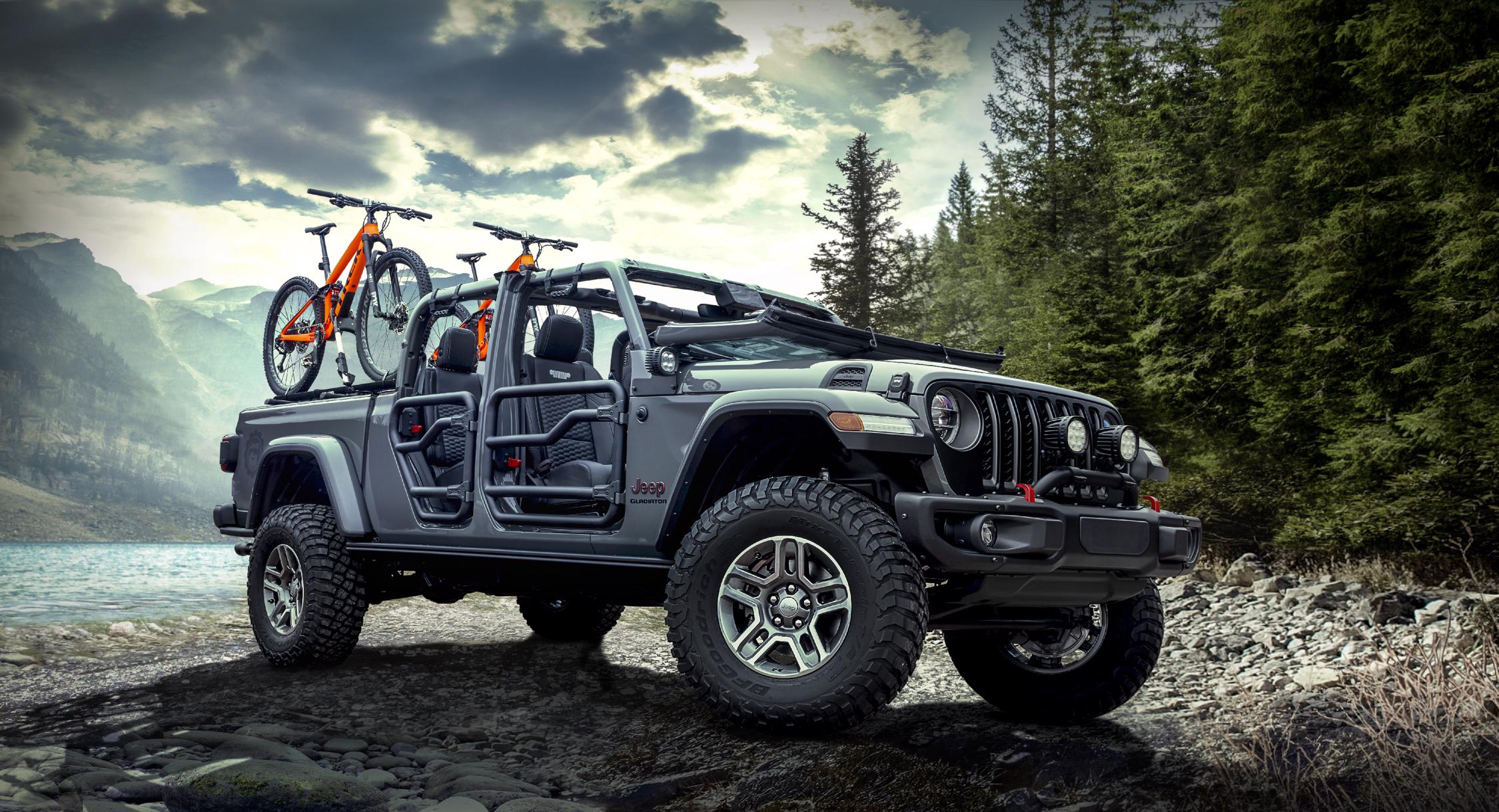 More Than 200 Mopar Accessories Available for 2020 Jeep Gladiator The
