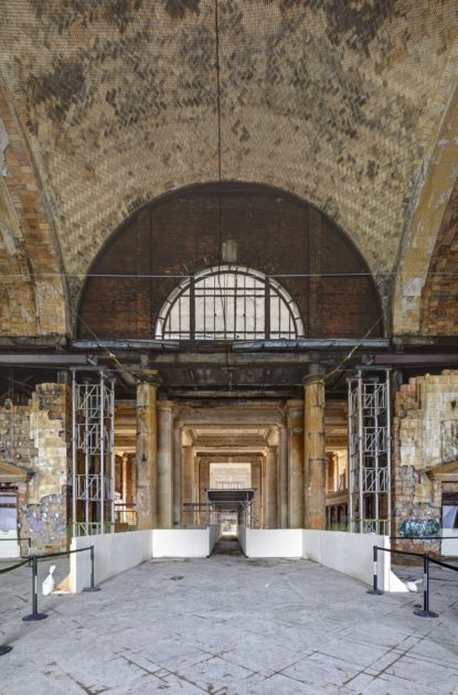 Ford begins its four-year renovation of Michigan Central Station in Detroit’s historic Corktown neighborhood.