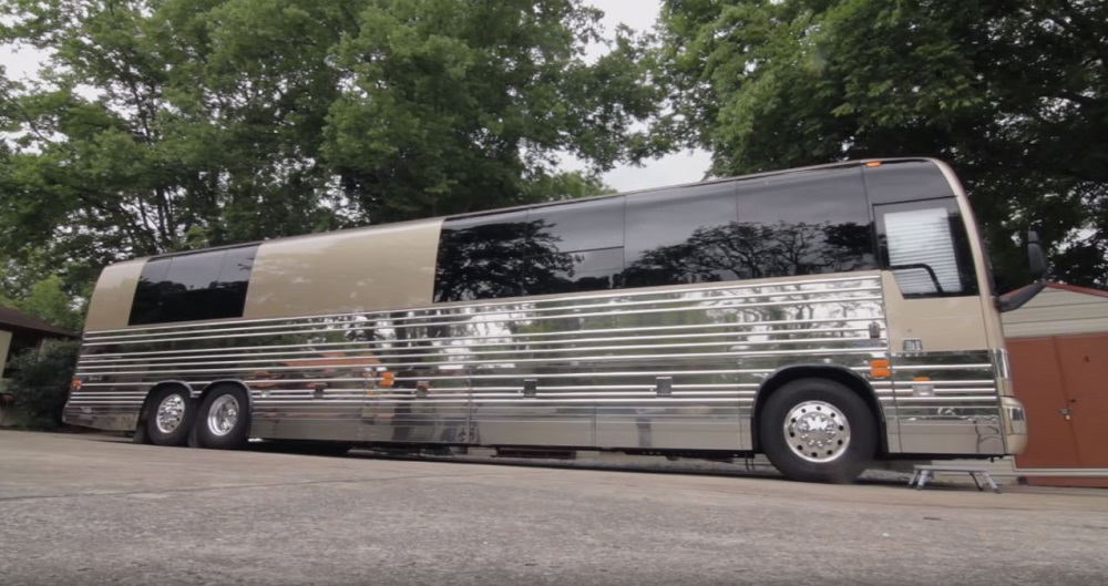 Dolly Parton RV tour bus gypsy wagon