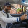 Karamo Brown Ford Edge interior