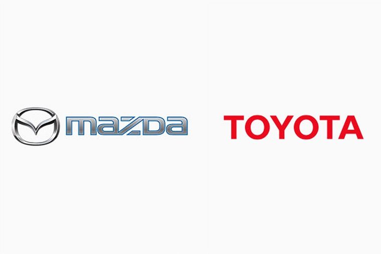 Mazda & Toyota Logos