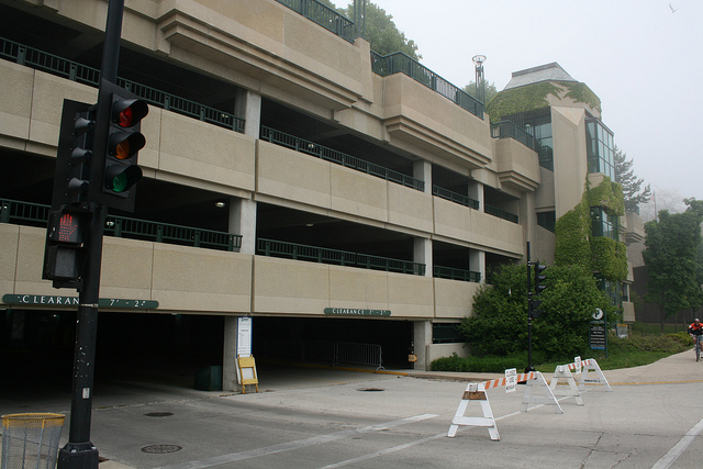 Here are some tips to keep you from fallling from parking garages.