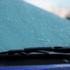 Tips to remove ice frost from car windshield windows glass winter freeze scraping