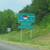 north carolina welcome sign