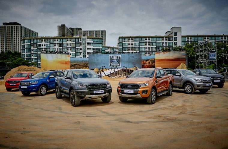 2019 Ford Ranger lineup