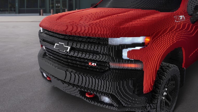 chevy silverado lego