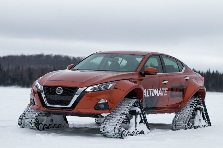 The Altima-te AWD project vehicle