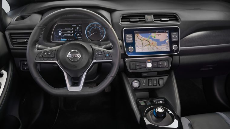2019 Nissan LEAF e+ interior