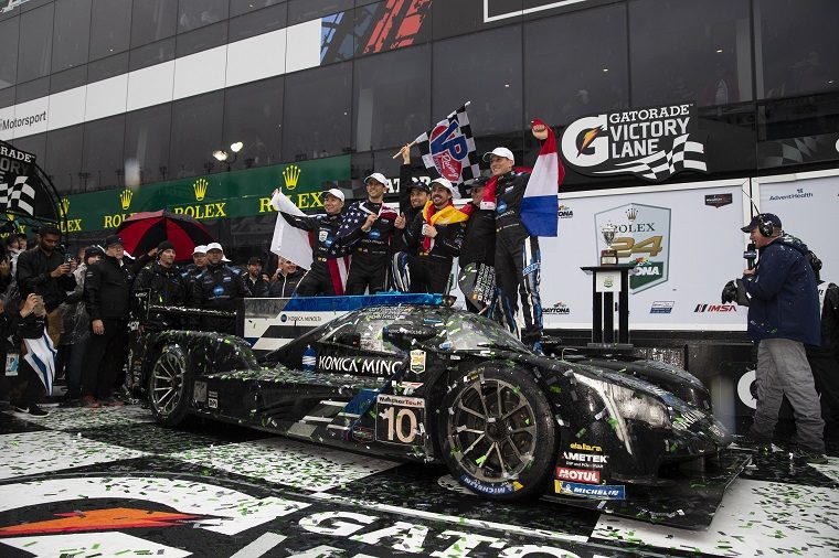 Cadillac Racing after winning Daytona 24 Hour 2019