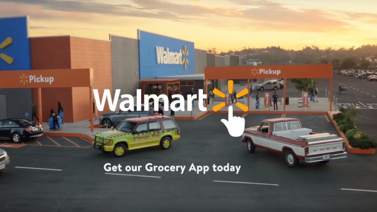 Famous movie cars in Wal-Mart commercial vehicles