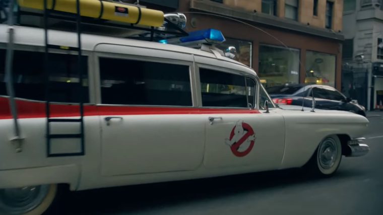 Famous movie cars in Walmart commercial vehicles Ecto-1 Ghostbusters