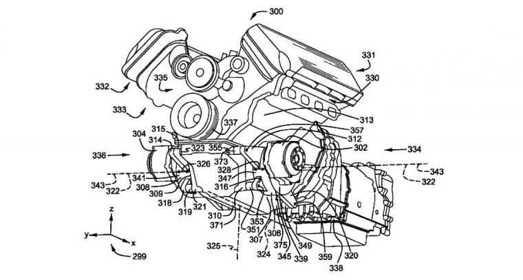 Ford Mustang Hybrid Patent