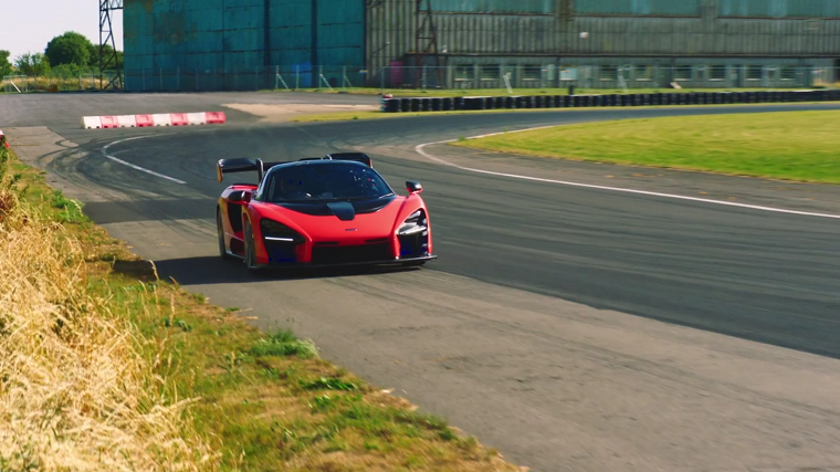 McLaren Senna at the Eboladrome