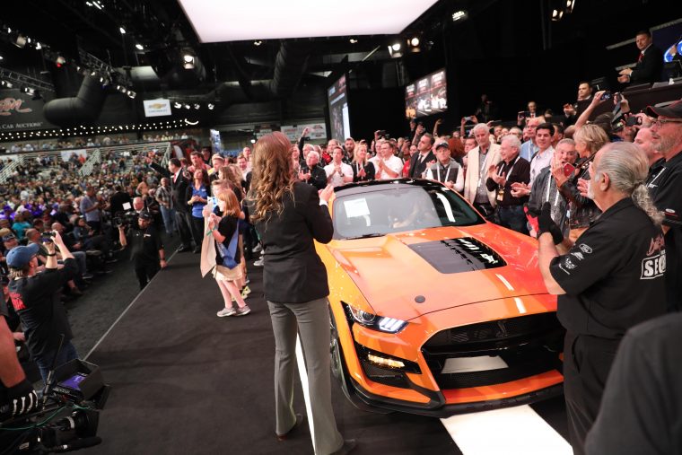 VIN 001 2020 Mustang Shelby GT500 Twister Orange