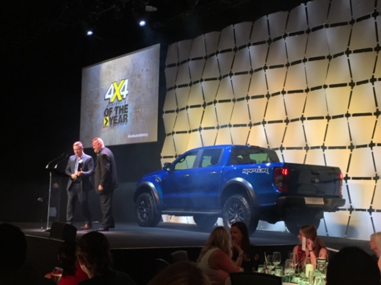 Ford Ranger Raptor Wins 4x4 Of The Year In Australia The
