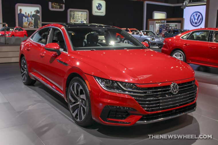 the latest Volkswagen models at Chicago Auto Show