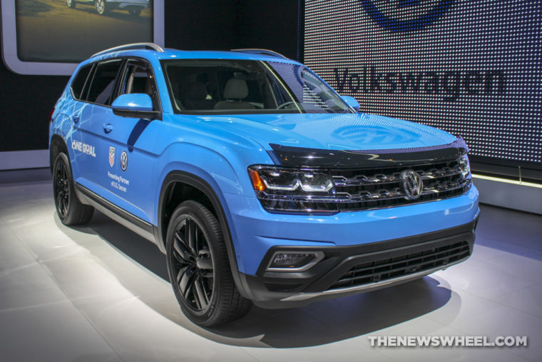 the latest Volkswagen models at Chicago Auto Show