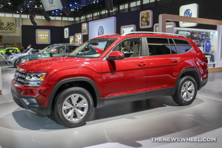 the latest Volkswagen models at Chicago Auto Show