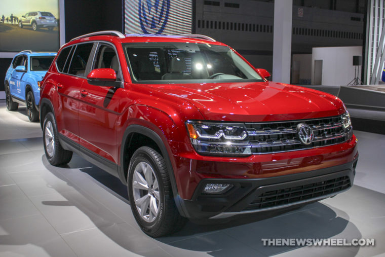 the latest Volkswagen models at Chicago Auto Show