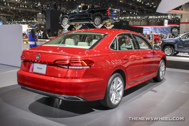 the latest Volkswagen models at Chicago Auto Show