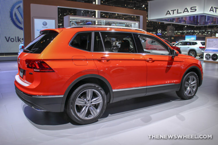 the latest Volkswagen models at Chicago Auto Show