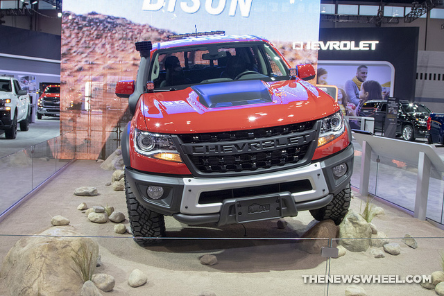 2019 chevrolet colorado chicago auto show