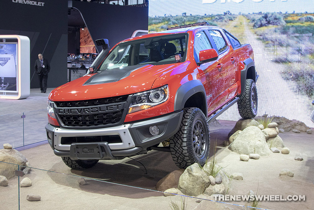 2019 chevrolet colorado chicago auto show