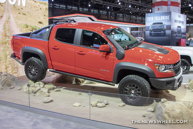 2019 chevrolet colorado chicago auto show