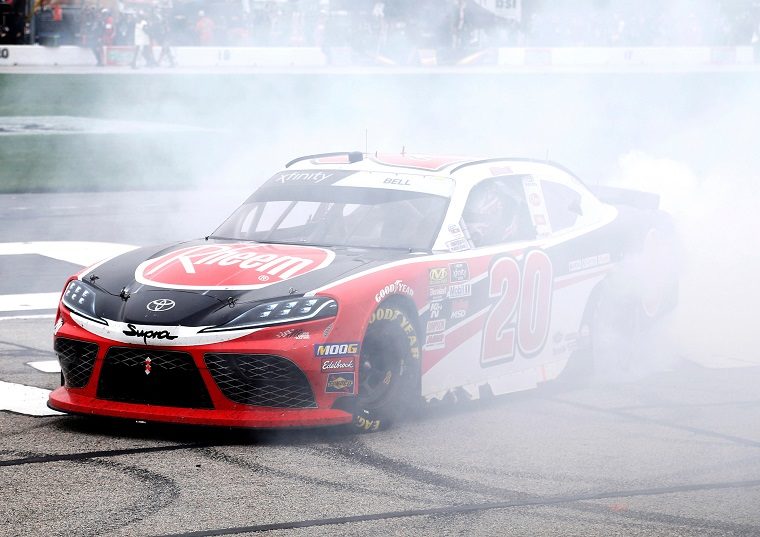 Christopher Bell Celebrates Supra NASCAR's First Win