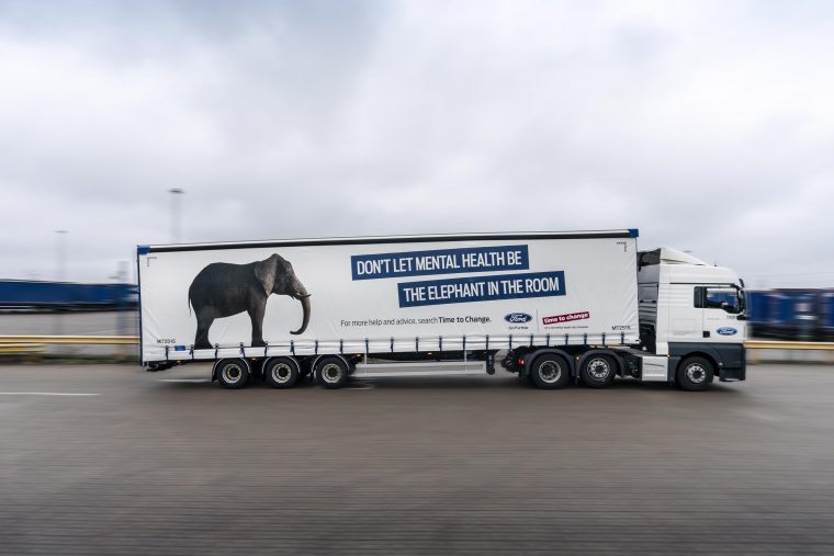 Ford Elephant Trailer Time to Talk Day