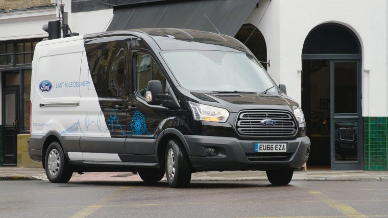Ford Transit London pilot for last-mile delivery with Gnewt