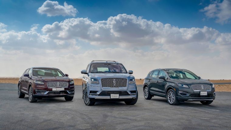 Lincoln SUV lineup