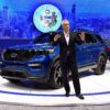 Mayor Rahm Emanuel at Chicago Auto Show