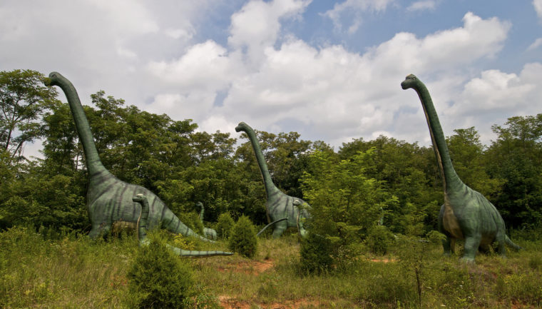 Dinosaur Park in Cave City, Kentucky