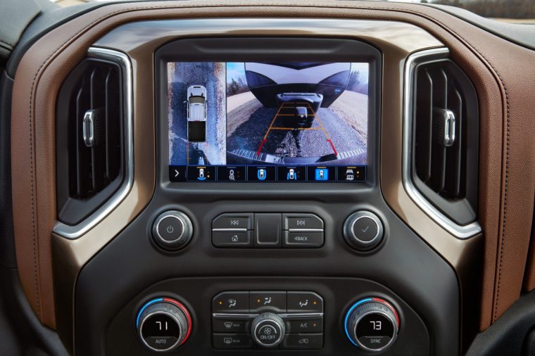 2020 chevy silverado HD rearview backup camera