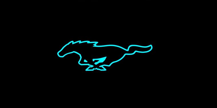 Ford Mustang Electric Logo