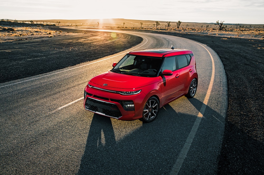 2020 Kia Soul GT-Line red exterior