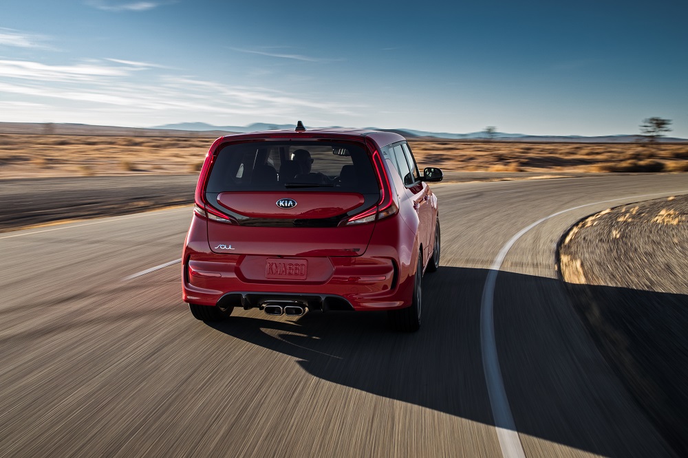 2020 Kia Soul GT-Line red exterior